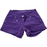 Pantalon scurt , dama , marimea 25 , culoarea mov