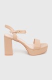 Answear Lab sandale culoarea bej