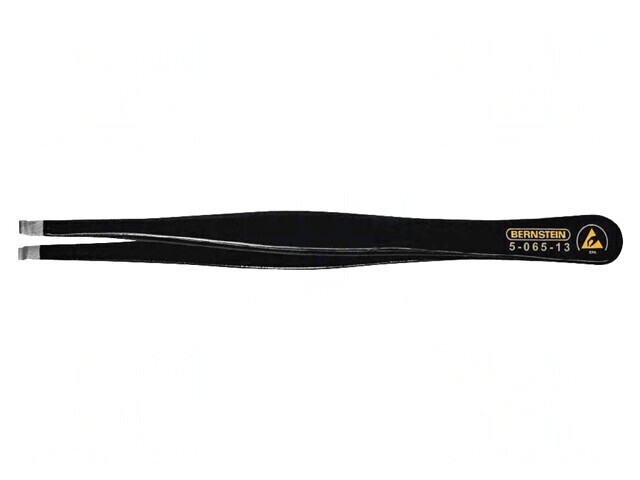 Pensetă ESD 120mm V&acirc;rf Rotund