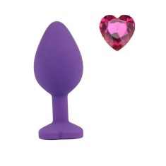Dop Anal Brighty, Small, Silicon, Mov/Roz, Mokko Toys