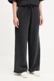 American Vintage pantaloni de trening din bumbac uni, AFO05B
