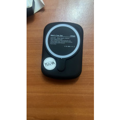 Baterie Magnetica 10.000 mAh fara fir 15w, cu incarcare rapida, pentru telefon Iphone 12/13/14 Samsung S21/22