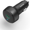 Incarcator auto Hama Power Delivery/Qualcomm, USB-C, Negru