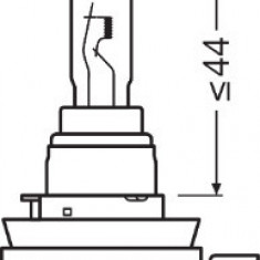 BEC 12V H8 35 W ORIGINAL BLISTER 1 BUC OSRAM