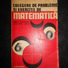 Rodica Trandafir, A. Leonte - Culegere de probleme si exercitii de matematica