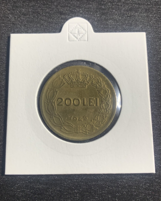 Moneda 200 lei 1945