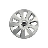 Set 4 capace roti Cu Inel Cromat Stratos R16 Compatibil Cu Audi