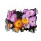 Autocolant decorativ, Gaura in perete, Arbori si flori, Multicolor, 83 cm, 345ST-3