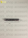 Emblema Quattro Audi Metal Nichel 66mm x 9mm Banda Dublu Adeziva