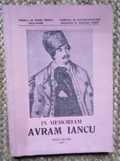 IN MEMORIAM AVRAM IANCU 1872-1972 foto