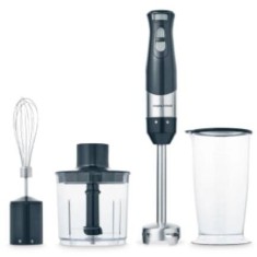 Blender de mana Moprhy Richards Total Control MUC-HB64V, 600 W, 5 setari, Turbo, Albastru