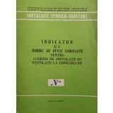 INDICATOR DE NORME DE DEVIZ COMASATE PENTRU LUCRARI DE INSTALATII DE VENTILATII LA CONSTRUCTII (V)-COLECTIV-253526