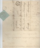 Austria.1857 Scrisoare prefilatelica Hermanstadt-Reghin XR.5