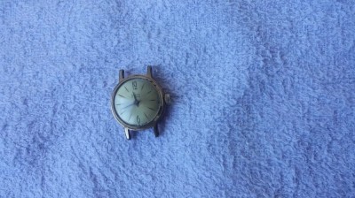 CEAS SLAVA 17 RUBINE ,DE DAMA ,MADE IN USSR .FUNCTIONEAZA . foto