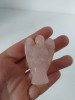 ** Statueta inger, cuart roz, piatra remediu al emotiilor negative