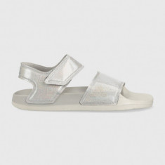 adidas sandale culoarea argintiu