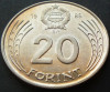 Moneda 20 FORINTI / FORINT - UNGARIA, anul 1985 *cod 1573, Europa