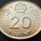 Moneda 20 FORINTI / FORINT - UNGARIA, anul 1985 *cod 1573
