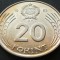 Moneda 20 FORINTI / FORINT - UNGARIA, anul 1985 *cod 1573
