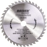 Raider 163151 - Panza fierastrau circular lemn 254x30x2.8 mm 40 dinti