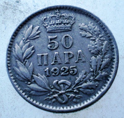 1.393 YUGOSLAVIA JUGOSLAVIA IUGOSLAVIA ALEXANDER I 50 PARA 1925 (b) foto