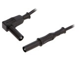 Cablu de Măsurare 36A 2m Negru 2,5mm2