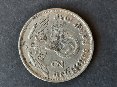 2 Reichsmark 1938 B, Germania - G 4688 foto