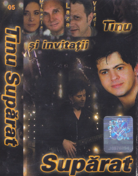 Caseta audio: Tinu Vereșezan - Suparat ( 2004, originala, stare foarte buna )