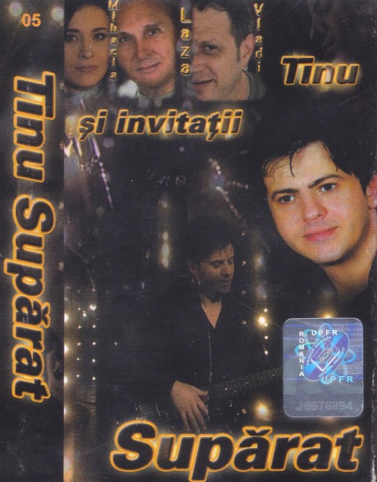 Caseta audio: Tinu Vereșezan - Suparat ( 2004, originala, stare foarte buna )
