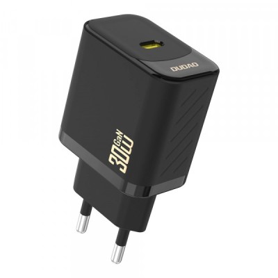 Incarcator Retea Dudao A27P, 30W, 3A, 1 x USB-C, Negru foto