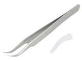 Pensetă de Precizie LINDSTR&Ouml;M TL 7-SA Curvată 115mm Oțel Inoxidabil