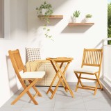 Set bistro de grădină, 3 piese, lemn masiv acacia