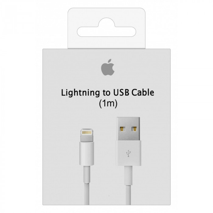 Cablu de date Apple iPhone 12 / 12 mini / 12 Pro / 12 Pro Max MD818ZM/A / MQUE2ZM/A