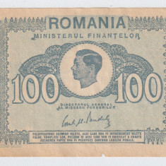 Romania, 100 lei 1945 _stare modesta