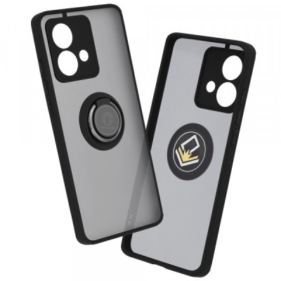 Husa pentru Motorola Edge 40 Neo, Techsuit, Glinth, Neagra foto