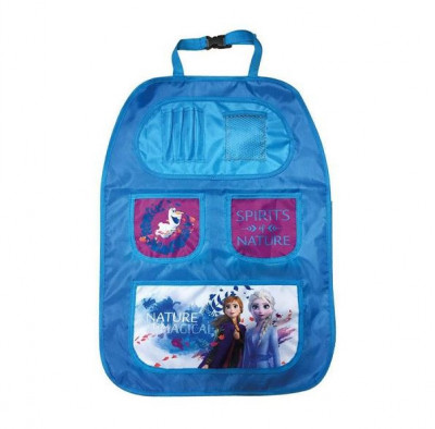 Organizator scaun auto Frozen pentru spatarul scaunului din fata, 64x40cm foto