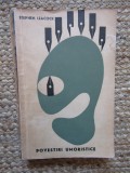 POVESTIRI UMORISTICE ~ STEPHEN LEACOCK