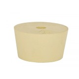 Gummistopfen f&uuml;r G&auml;rungsflasche, PET 12/23L, mit Loch 9 mm
