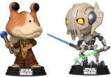 Set 2 figurine - Pop! Star Wars: Jar Jar Binks Vs General Grevious | Funko