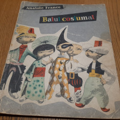 BALUL COSTUMAT Povestiri - Anatol France - J. PERAHIM (ilustratii) - 1959, 55p.