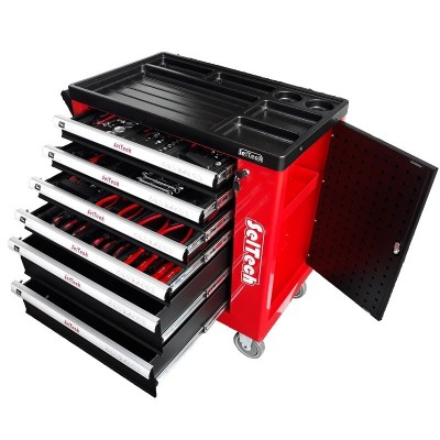 Dulap cu 6 sertare echipat Premium, SelTech foto