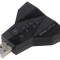 Card Extensie PC Audio Bluetooth 5.0 Stereo 7.1 USB 2.0 30m