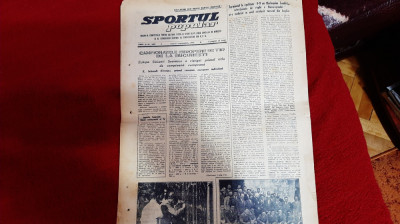 Ziar Sportul Popular 12 09 1955 foto