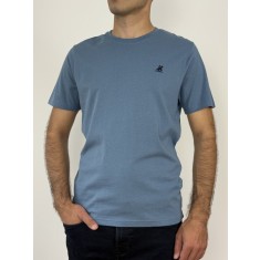 U.S. Grand POLO Tricou barbati cu logo, Regular fit, din bumbac, Albastru, L