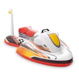 Jet ski gonflabil Intex, 117 x 77 cm, Rosu/Gri, General