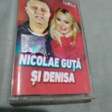 Cumpara ieftin CASETA AUDIO MANELE NICOLAE GUTA SI DENISA RARA!!!!!ORIGINALA