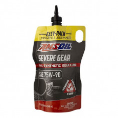 MBS Ulei transmisie Amsoil Severe Gear 75W90, sintetic, 1L, Cod Produs: SVGPKAMS