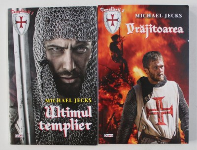 ULTIMUL TEMPLIER / VRAJITOAREA , VOLUMELE I - II , DIN SERIA TEMPLIERII de MICHAEL JECKS , 2018 foto