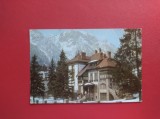 CARTE POSTALA - RSR - VILA LA BUSTENI ( indoita )