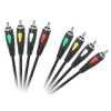 Cablu 4rca-4rca 1m eco-line cabletech, Cabluri RCA